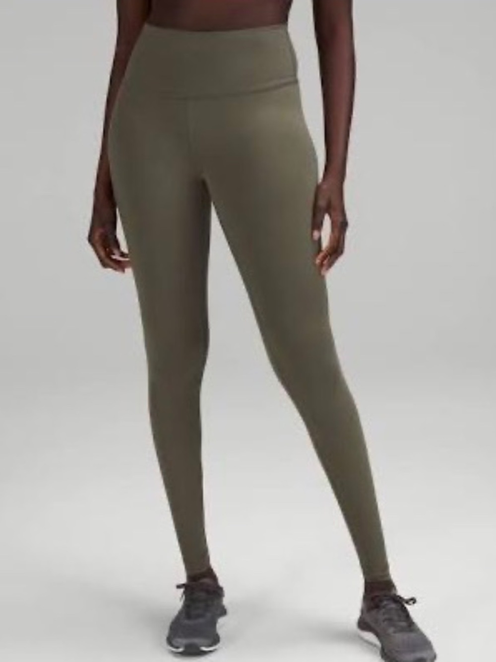 💐NWT💐 Lululemon Wunder Train HR Tight 28” Army Green - size 2